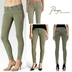 🎀HP🎀 Paige Marley Moto Skinny Jeans, 28